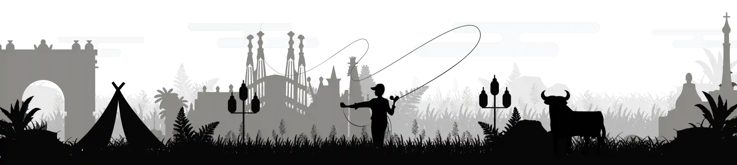 Campamentos de pesca en España