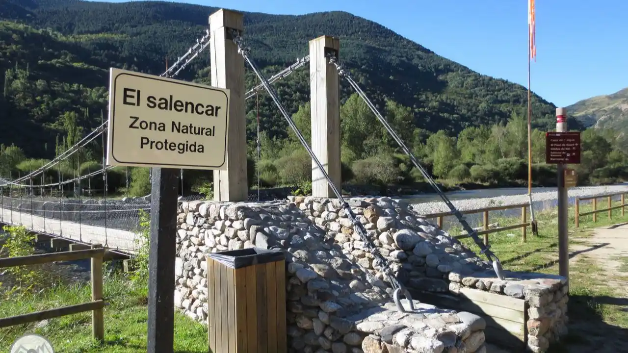 Campamentos de pesca en el Pirineo